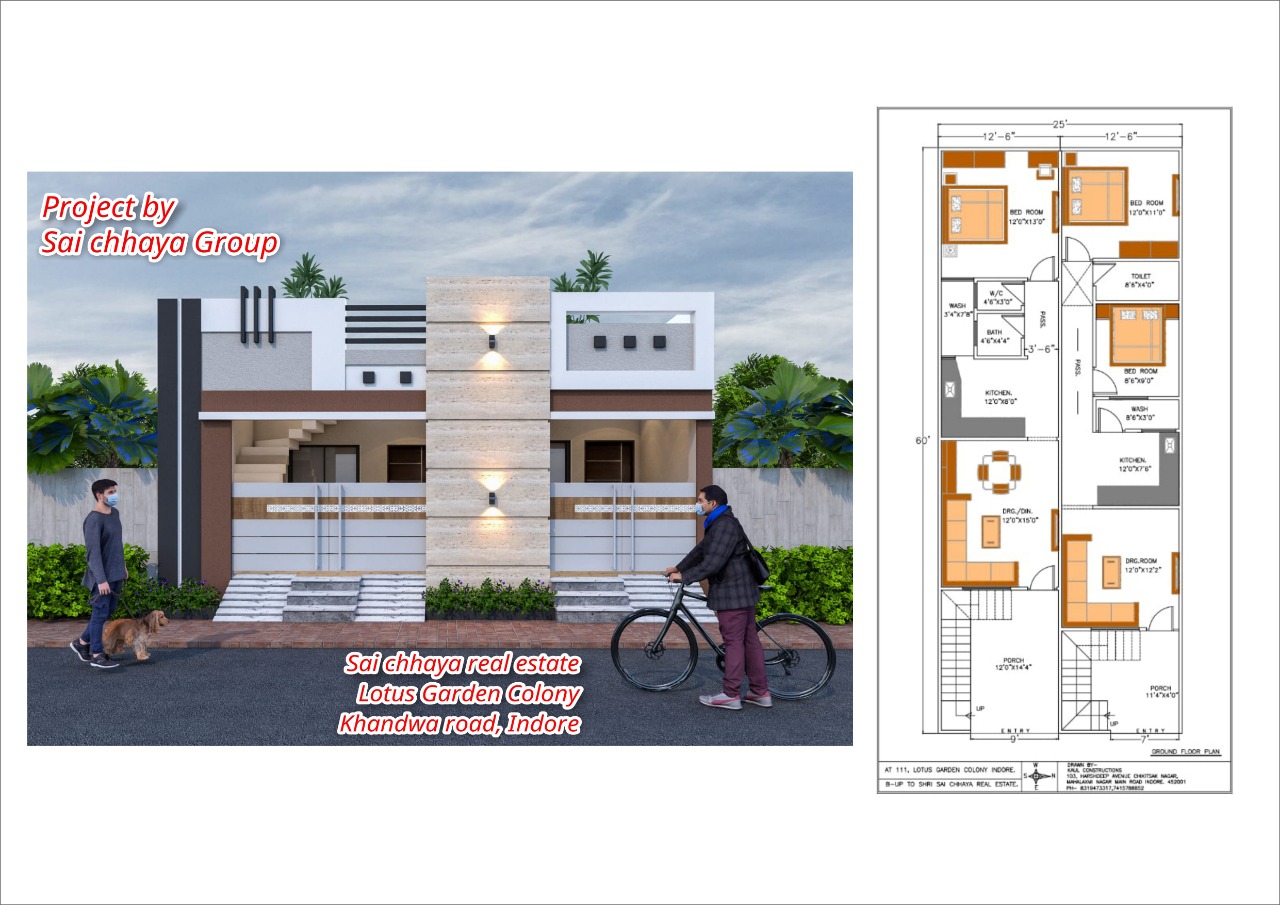 2 BHK House For Sale In Lotus Garden colony , Khandwa Road Indore Madhya Pradesh India Homelist