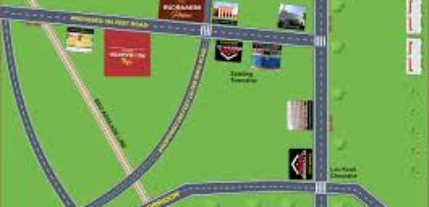Commercial Plot available for rudraksh homes ex gram palia Ujjain road indore